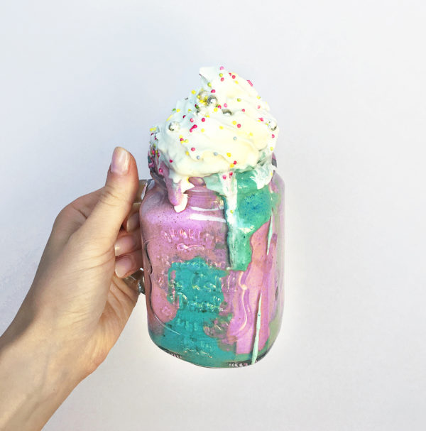 Smoothie licorne - Starbucks Unicorn Frapuccino copycat