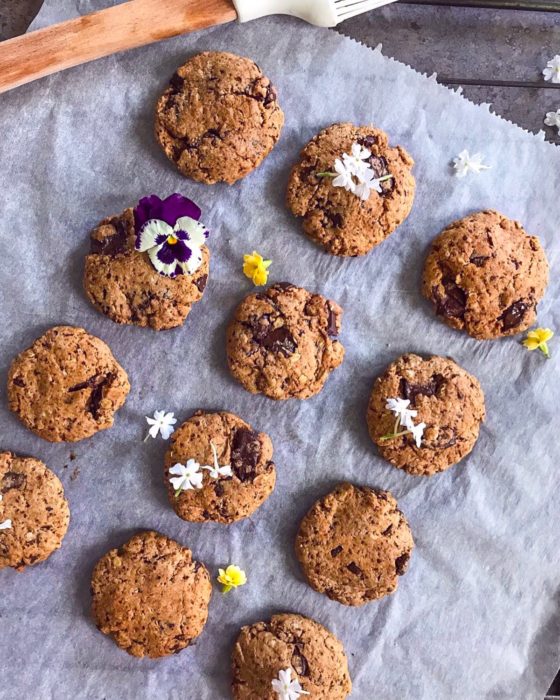 Cookies extra moelleux à l'avoine et au chocolat noir