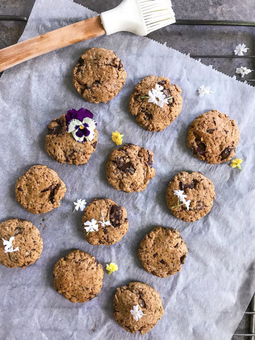 Cookies extra moelleux à l'avoine et au chocolat noir