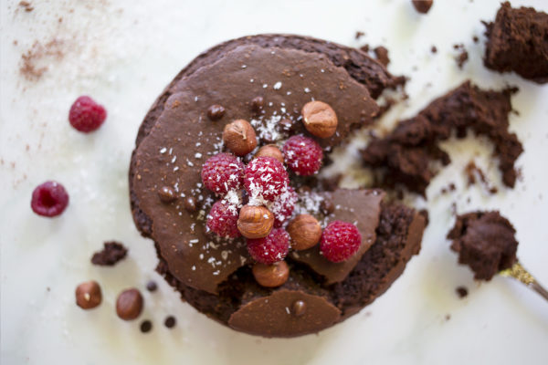 Moelleux au chocolat noir et fève tonka sans gluten
