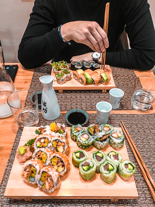 Les délicieux sushis de chez Azumi Sushi 2